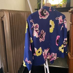 J Crew Factory floral Blazer